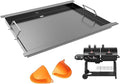 Flat Top Griddle Insert for Chargriller, Carbon Steel Griddle Plate for Char-Griller 5050, 3030, 3725, 3001, 5650, 5252 Grill Models, King Griller 3008, Replacement Part for Chargriller Grates