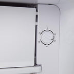 Avanti Mini Fridge Compact Refrigerator for Home Office or Dorm with Reversible Recessed Door, Adjustable Door Bins and Glass Shelves with Adjustable Temperature Control, 3.2-Cu.Ft., White