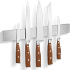 Magnetic Knife Holder for Wall 18 Inch Knife Magnetic Strip Refrigerator Knife Magnet Bar Wall Mount Knife Rack for RV Kitchen Utensil Holder Metal Tool Holder Knife Block for Kitchen Organization