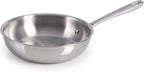 T-Fal Pro Tri-Ply Stainless Steel Fry Pan, 8 Inch, Induction Compatible, Oven Safe 500°F, Fast & Even Heat, Professional Quality & Durability, Frying Pan, Skillet, Cookware, Silver