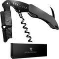LUSCIOUZ Zero Resistance THE HELIX Corkscrew Silent Wine Bottle Opener Waiters Corkscrew Wine Key