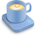 VOBAGA Coffee Mug Warmer for Desk with Auto Shut Off & 3-Temp Settings, Coffee Cup Warmer with Smart Safety Alert Home Office Accessory, Perfect for Coffee, Tea, Milk (No Mug)