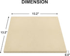 13" Square Pizza Stone Replacement for Ooni Koda Karu & Fyra 12, Cordierite Baking Pizza Stone for Ooni 12 Oven, for Most Grill & Oven, for Bread &Pizza