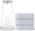 Keurig 2.0 Filter Replacement for K Duo, K200 K250 K350, K-Duo Essentials, K-Compact Single Serve Coffee Maker with Rear Reservoir Short Filter Holder and 12 Water Filter Refill Cartridges