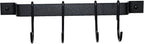 12" Black Utensil Rack