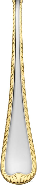 Mikasa Cameo Gold 65 Piece Flatware Set, Service for 12