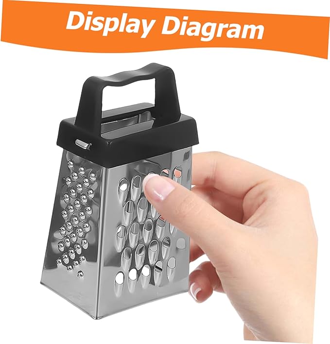 3pcs Essential Kitchen Tools Stainless Steel Grater Slicer Shredder Carrot Peeler Vegetable Chopper for Slicing Shredding and Peeling