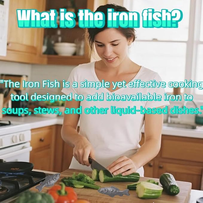 Iron Fish 3 Pack, Lucky Iron Fish for Cooking, Irons Fishes to Food and Water, Effective and Safe Cooking Tool