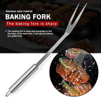 PTAPIPI 5-Piece Stainless Steel Grill Tool Set with Carry Bag – BBQ Utensils for Him, Young Men, Camping & Tailgating, Budget-Friendly Barbeque Gift
