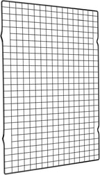 BRIOUT Cooling Rack for Baking, 16x10 Inches Baking Rack, Thick Wire Cookie Rack for Cooking, Roasting, Grilling, Drying, Oven Safe, Fits Half Sheet Pan, Black