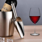 Ice Bucket with Lid, Scoop, IceTong,Stainless Steel Double-Wall Wine Ice Buckets for Parties,Beer and Wine Bucket,Bucket for Ice Chilling Champagne,2L