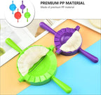 Artibetter 4pcs Dumpling Tool Set with Large Medium Small and Mini Molds for Handmade Dumpling Making Kitchen Gadget for Home Cooking Random Color