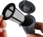 Replacement Parts 2pcs SS-RFC HomeBarista Reusable Filters Cup, Compatible with Cuisinart Single Serve Coffee Makers