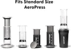 AeroPress 316 Stainless Steel Reusable Filter, Durable Metal Coffee Filter, Sustainable, Eco-Friendly, Travel-Friendly, Fits Standard Size AeroPress Manual Coffee Makers