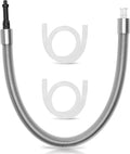 Stainless Steel Milk Pipe Casing with HP1 Adapter, Compatible with Jura Coffee Machine Models:WE8, ENA 8, Micro 90, E6, D6,E6 (CNC),E6 (INTC),E8 (2015)