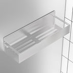 HuggieGems 4 Pack Magnetic Spice Storage Rack Organizer for Refrigerator and Oven, Silver Fridge Organizers and Storage