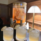 Hobnail Drinking Glasses Set of 6, 10 oz, Cocktail Glasses Vintage Glasses Drinking Set Glass Cups Mixed Drinkware Set Vintage Glassware Set for Juice, Cocktail, Whisky, Soda, Beverages. Clear