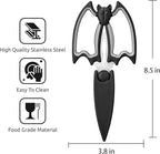 OMDAR Kitchen Scissors All Purpose 2 Pack - Halloween Goth Cute Kitchen Shears - Heavy Duty Stainless Steel Cooking Shears for Cutting Meat, Food, Poultry - Featuring a Magnetic Protective Sheath