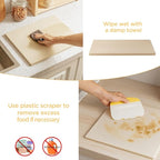 Pizza Stone for Oven and Grill, Heavy Duty Cordierite Baking Pan, Rectangular Baking Stone for Bread, Cookie,15x12 Inch