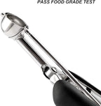 Small Cookie Scoop Set - 2 PCS Include 1 tsp / 1 Tbsp Cookie Dough Scoop, Cookies Scoops for Baking, Made of 18/8 Stainless Steel, Good Soft Grips, Quick Trigger Release