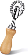 Pastry Wheel Cutter - Pasta Cutter Wheel - Ravioli Crimper Cutter Wheel for Home and Kitchen Use, 1.3inch
