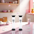 60 Seconds 1 Minute New White Mini Sandglass Hourglass Sand Clock Timer Thermometers and Timers,Kitchen Utensils and Gadgets,Timers（2Pcs）