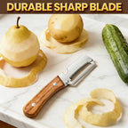 Thickened blade Multifunctional Vegetable Peeler, Multi-Functional Vegetable Peeler for Kitchen, 2-In-1 Stainless Steel Kitchen Tool, for Fruit Veggie, Includes Bottle Opener (3PCS)