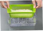 Unomor One Kitchen Tool Slicer Chopper Grater Shredder for Fruits Veggies Safe Handle Storage Case