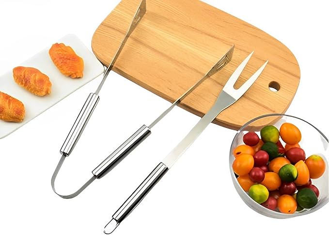 BBQ Grill Accessories Set, 20Pcs Barbecue Grill Tools, Stainless Steel BBQ Utensil Kit with Case for Smoker Camping, Great Choice for Outdoor Kitchen Cooking, Gift for Thanksgiving Day, Christmas