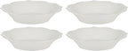 Lenox 890951 French Perle 12-Piece Plate & Bowl Dinnerware Set White