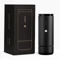 TIMEMORE Burr Coffee Grinder, Portable Electric Grinder with Metal Body, 30 Precise Settings for Espresso to French Press, Low Noise Design, Auto Stop & Clog Protection for Home & Outdoor Use (Black)