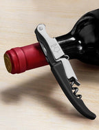 CORKAS Wine Key - 2Pack Handcrafted Professional Waiters Corkscrew, Compact Heavy Duty Wine Opener with Double Hinged, Foil Cutter and Bottle Opener, Birthday Gifts for Severs, Sommelier, Bartenders