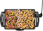 Starfrit The Rock Electric Griddle - Family Size (19" x 13") - Rock.Tec Non-Stick - Variable Temperature Control - 1500W