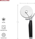 KitchenAid 15-Piece Tool and Gadget Set with Pizza Wheel, 9-Inch, Black