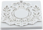 Baroque Frame Fondant Silicone Molds For Cake Decoration Cupcake Topper Candy Polymer Clay Chocolate Gum Paste Set of 4