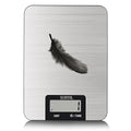 Food Kitchen Scale High-Precision Digital Scale Accurate Weighing for Baking & Cooking Enthusiasts(Shiny Black)