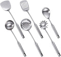 304 Stainless Steel Cooking Tools Set Colander Spatula Shovel Spoon Kitchenware Gadgets 6PCS Kitchen Accessories