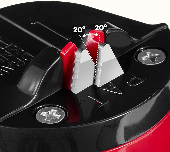 Knife Sharpeners for Kitchen Knives - with suction cup - Mini Pocket Knife Sharpening Kit - Afilador De Cuchillos - Small Tools