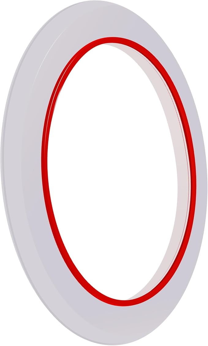 [UPGRADED] Sealing Gasket for Bialetti New Venus Induction 2 Cups (2.8 Oz 85ML) Stovetop Espresso Maker - 6 PCS Silicone Seal Ring for Venus Kitty Musa Class Stainless Steel Stovetop Coffee Maker Pots