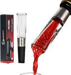 Wine Air Aerator & Wine Pourer Spout Dual Function with Leak-Proof Design, Universal Fit, Instant Red Wine Flavor Enhancer, Wine Tool for Wine Lovers