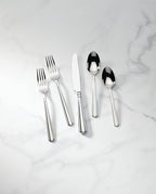 Lenox Amber Hill 65-Piece Flatware Set, 9.65 LB, Metallic