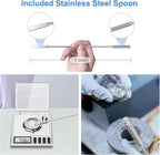 Fuzion Milligram Scale, 50g/0.001g Digital Milligram Scale with Calibration Weights, Jewelry and Gem Scale, Mg Scale for Powder, Reloading, Includes Scoop, Powder Pan and Tweezers