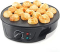 Electric Takoyaki Machine,18 Holes Temperature Control,750W Non-stick Kitchens,for Making Takoyaki Donut Holes & Cake Pops