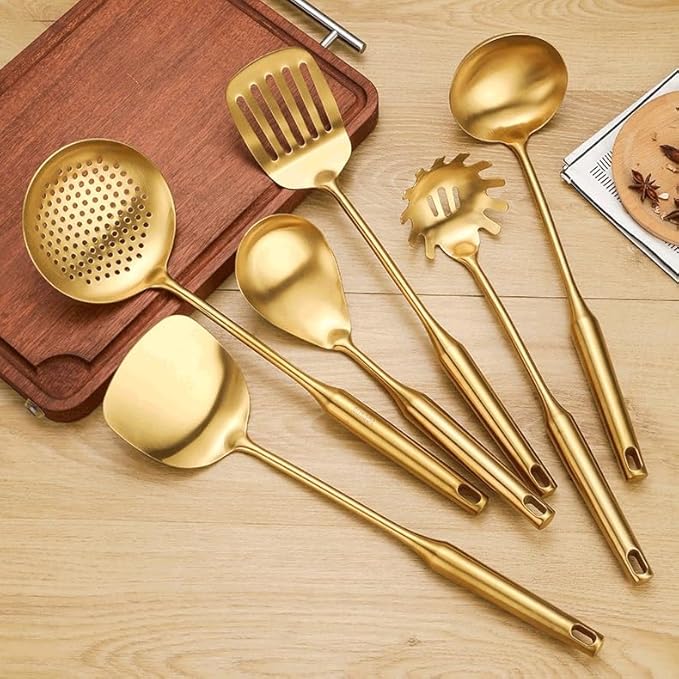 Kitchen Utensils Set Non-stick Kitchenware Cooking Tools Spoon Soup Ladle Spatula Shovel Accessories