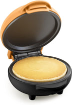 Nostalgia MyMini Personal Electric Griddle, Nonstick Griddle Perfect for Keto & Low-Carb Diets, Eggs, Omelets, Pancakes, Breakfast Sandwiches, Orange