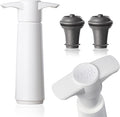 Vacu Vin Original Wine Saver with 2 Vacuum Bottle Stoppers – White Wine Preserver Pump for Red or White Wine – Manual Air Remover System – Airtight Seal – Keep Wine Fresh Longer