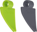 Tovolo Knife Cleaner, One, Charcoal/Spring Green