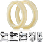 2PCS 54mm Silicone Steam Ring for Breville Espresso Machines (878/870/860/880/810/840/450/500) & Sage Models (880/878/875/870/810/500), BPA-Free Leak-Proof Replacement Accessory