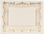 Baroque Photo Frame Fondant Molds Picture Frames Silicone Mold Vintage Mirror Frame Molds for Cake Decoration Cupcake Topper Chocolate Candy Polymer Clay Gum Paste Set of 2