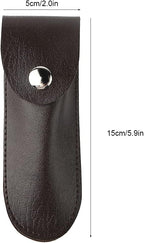2Pcs Bottle Opener Leather Case, PU Professional Wine Opener Leather Bag Bartender Essentials Wine Tool for Bar Restaurant Home